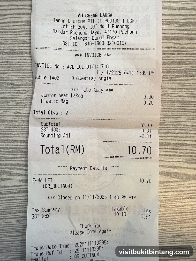 Receipt