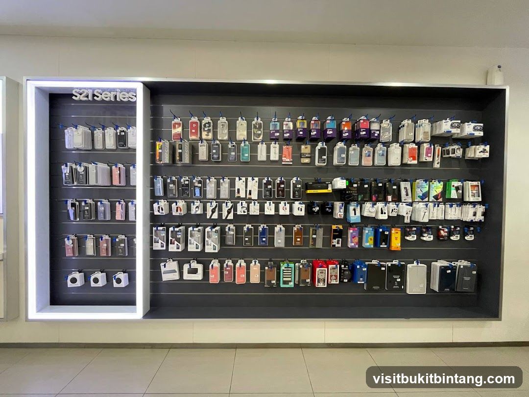 Phone Accessories Display