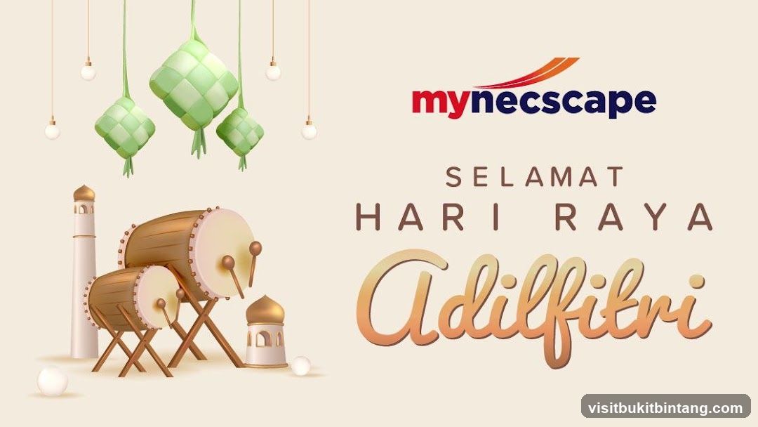 Selamat Hari Raya Aidilfitri Greeting