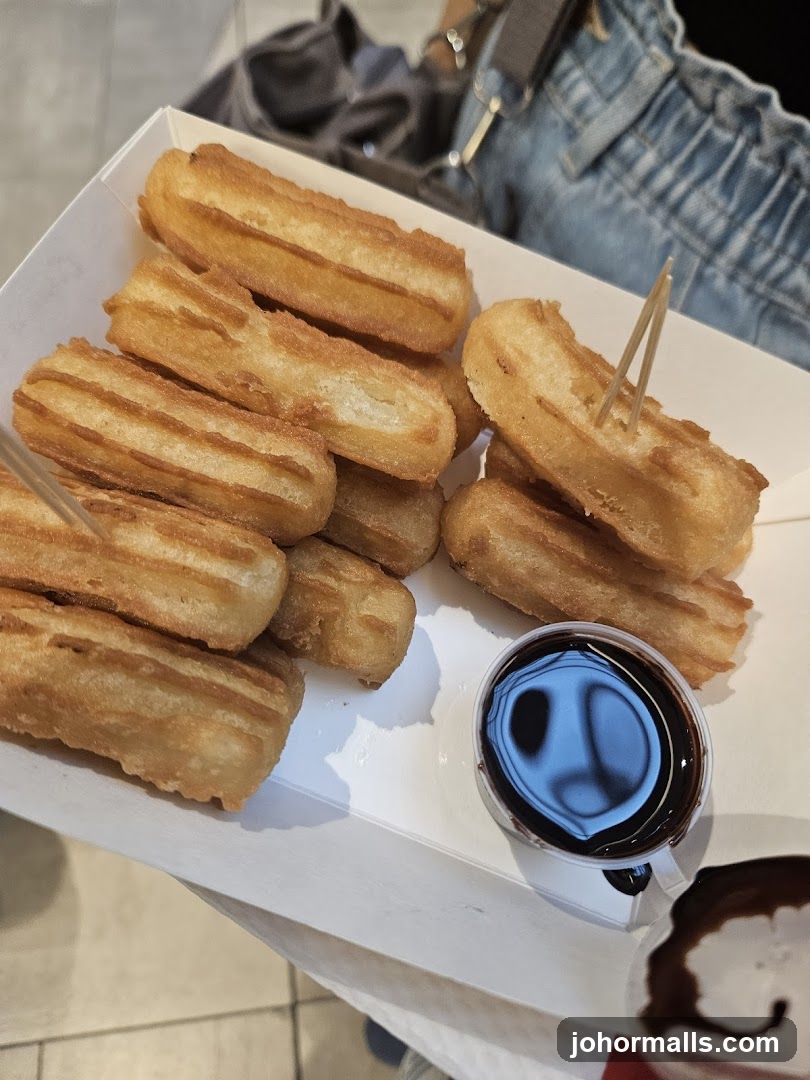Churros with Chocolate Dip