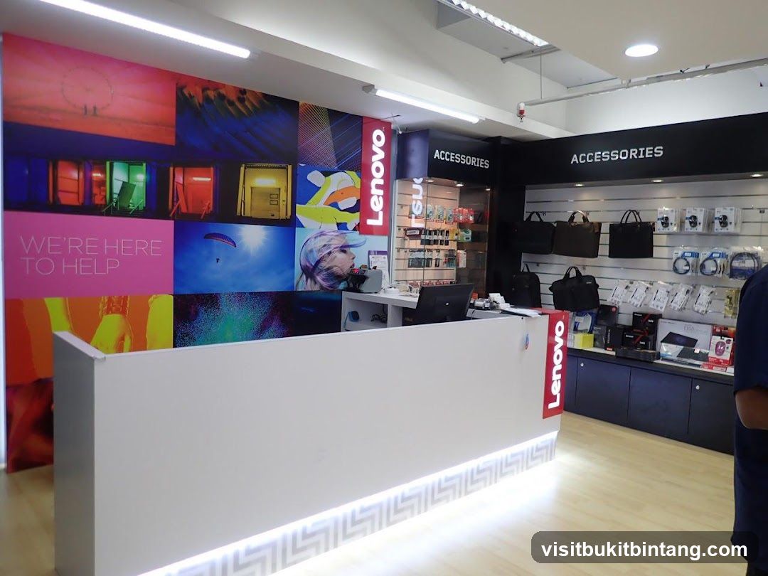 Lenovo Store Interior