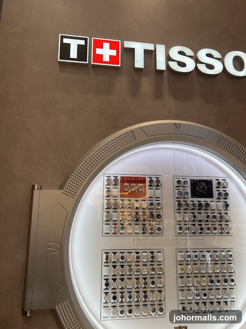 Tissot Watch Display