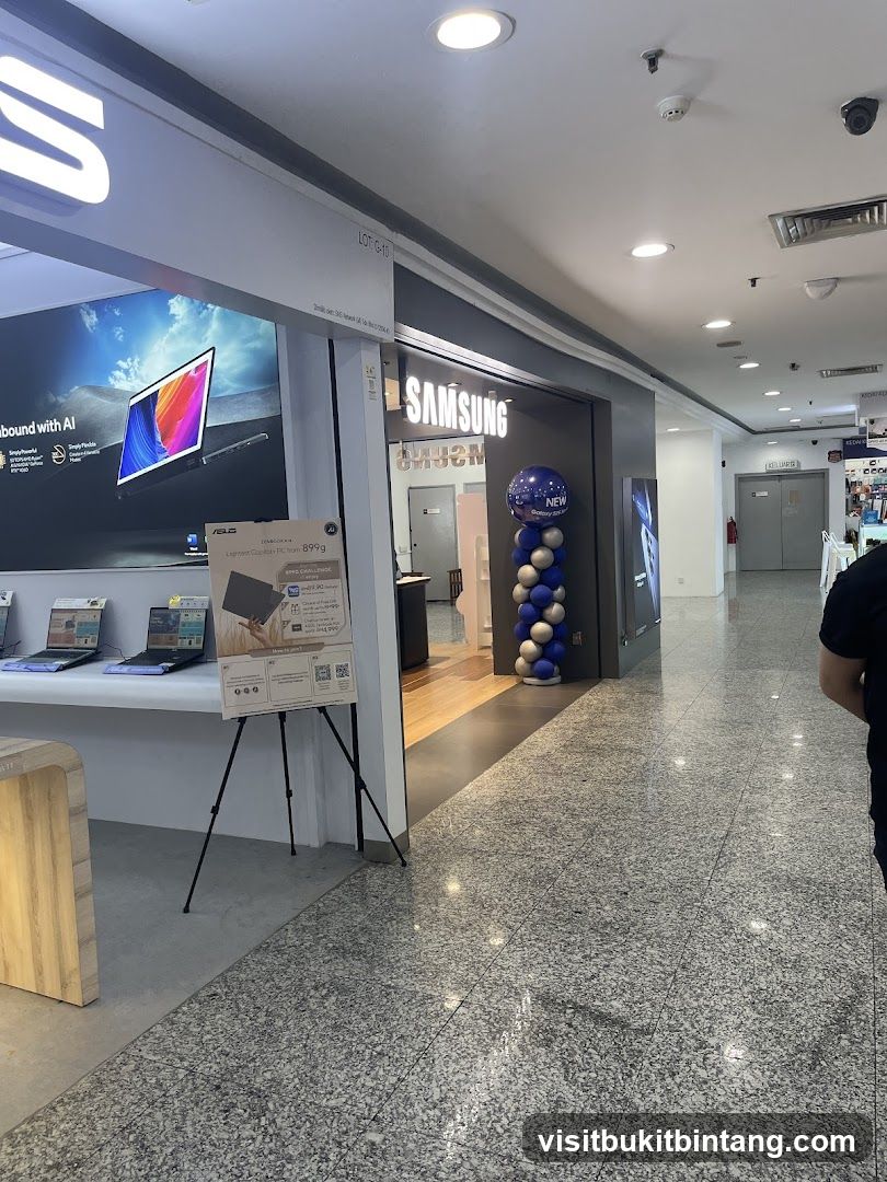 Samsung Store Entrance