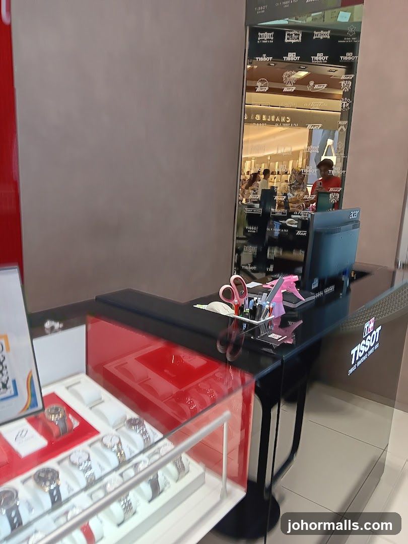 Watch Store Counter