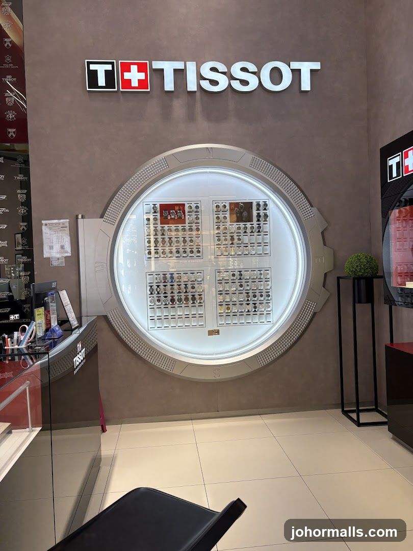 Tissot Watch Display