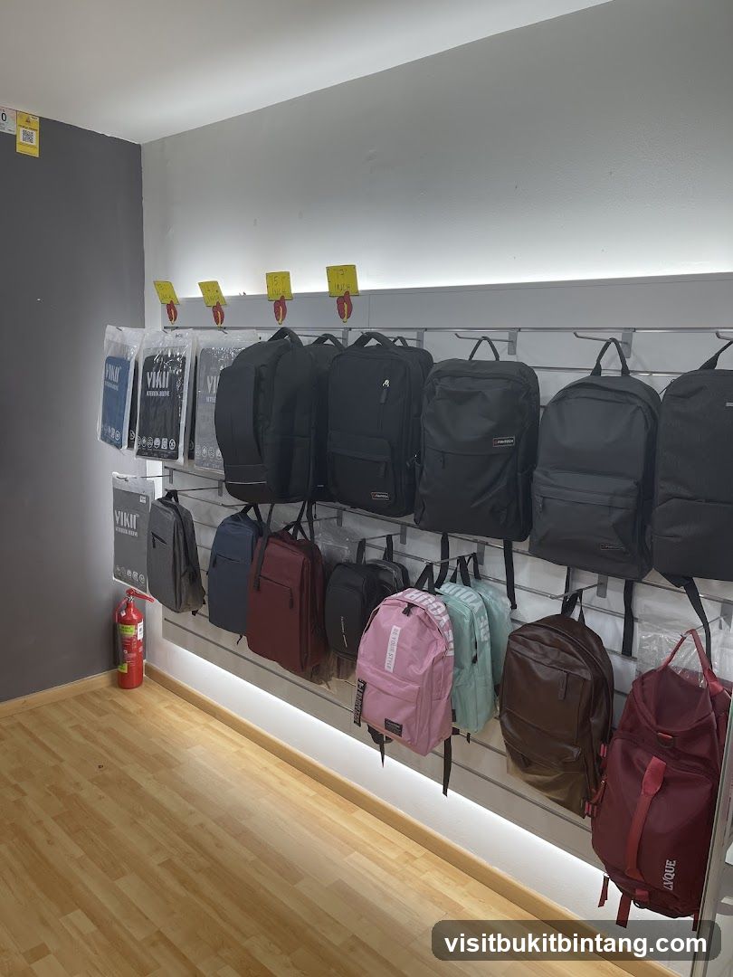 Backpacks on Display