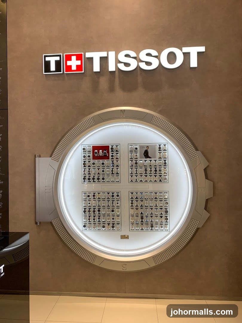 Tissot Watch Display
