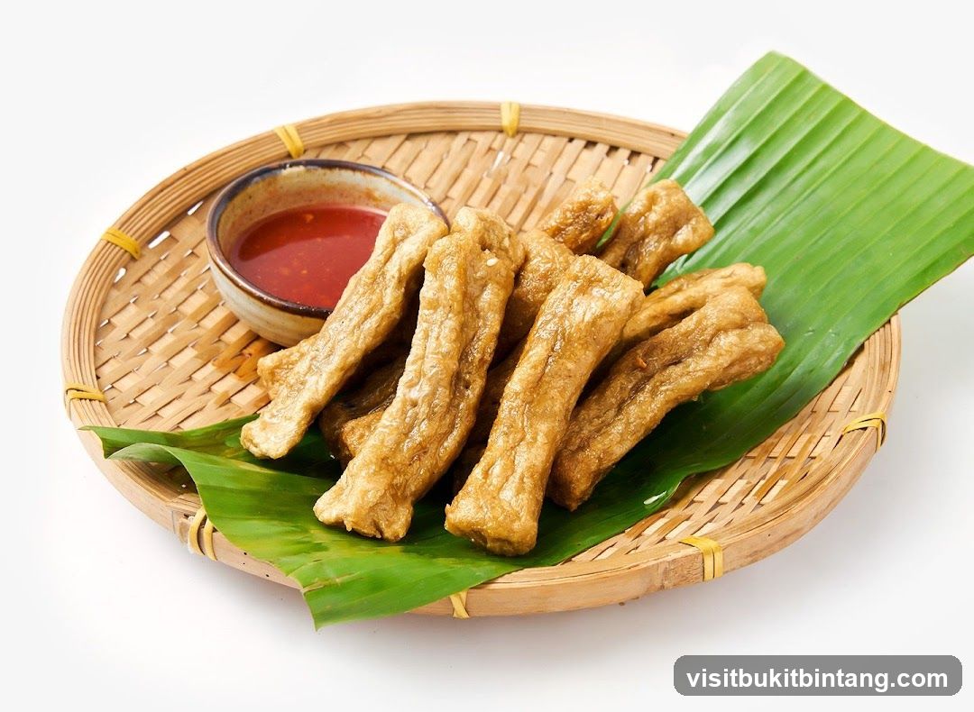 Fried Fish Cakes with Dipping Sauce
