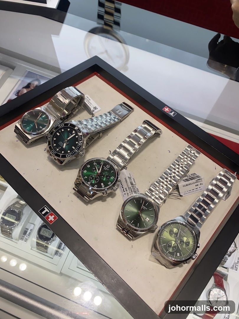 Tissot Watches Display