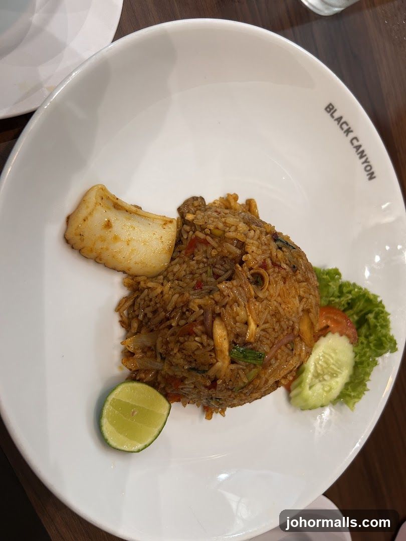 Fried Rice with Squid