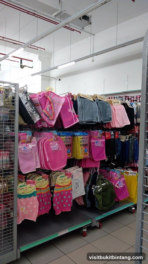 Store Display of Bags and Accessories