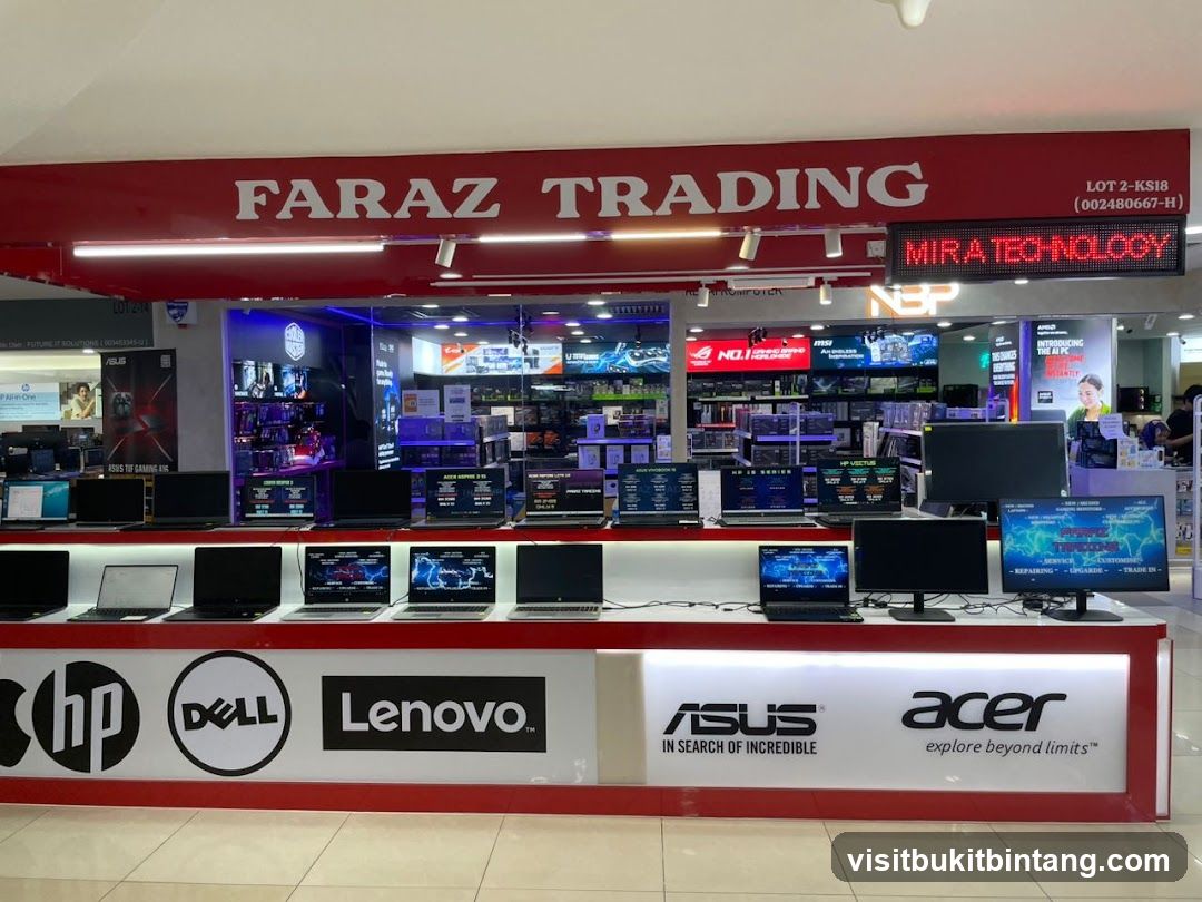 Computer Store Display