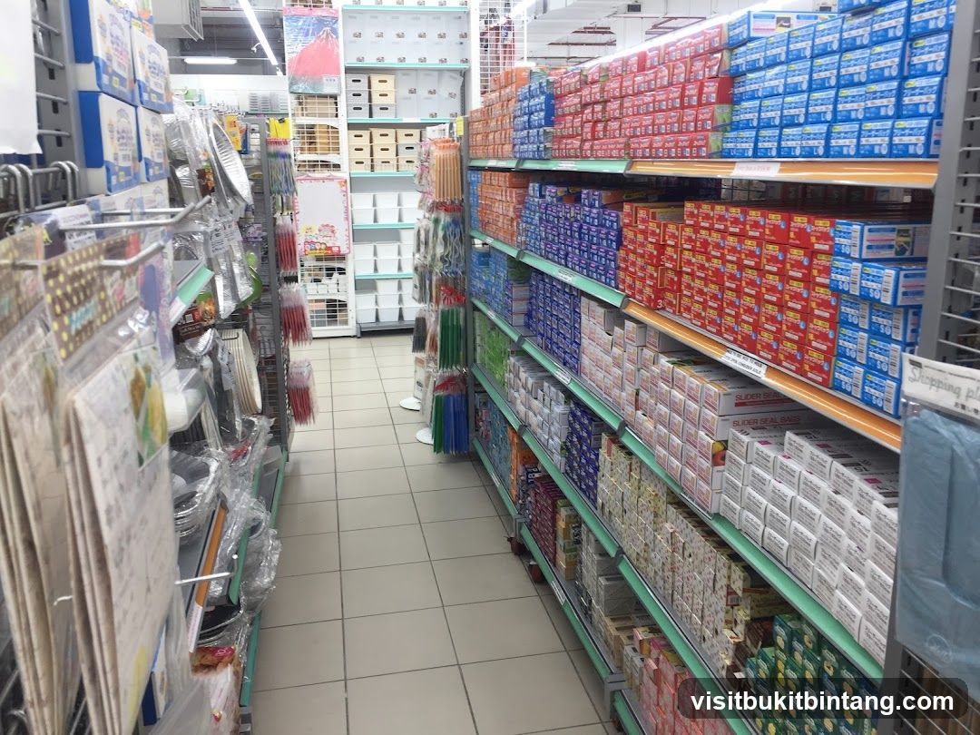 Aisle of Storage and Kitchen Supplies