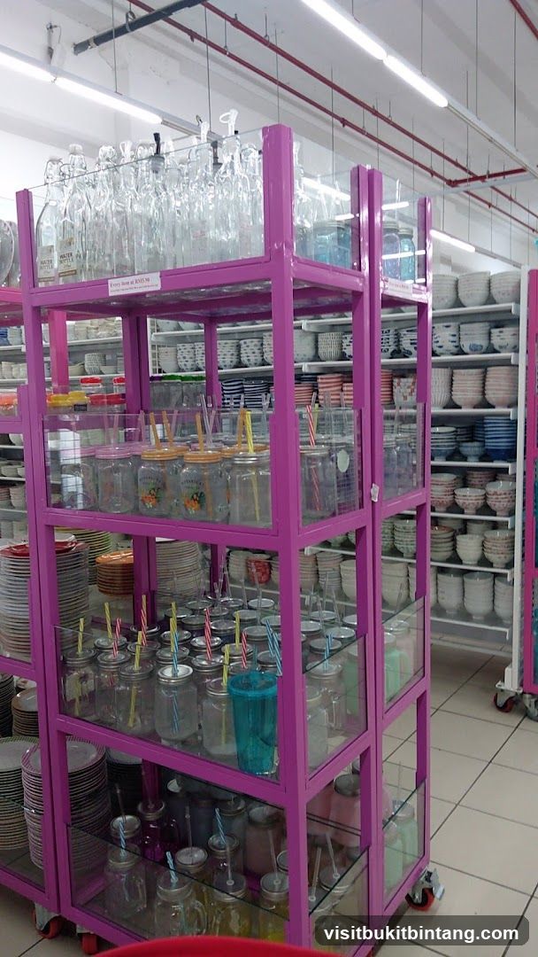Shelves of Glassware and Dishes