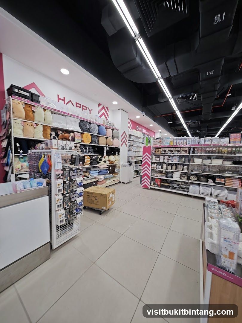 Daiso Store Interior