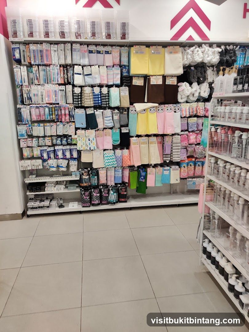 Retail Store Display of Various Goods