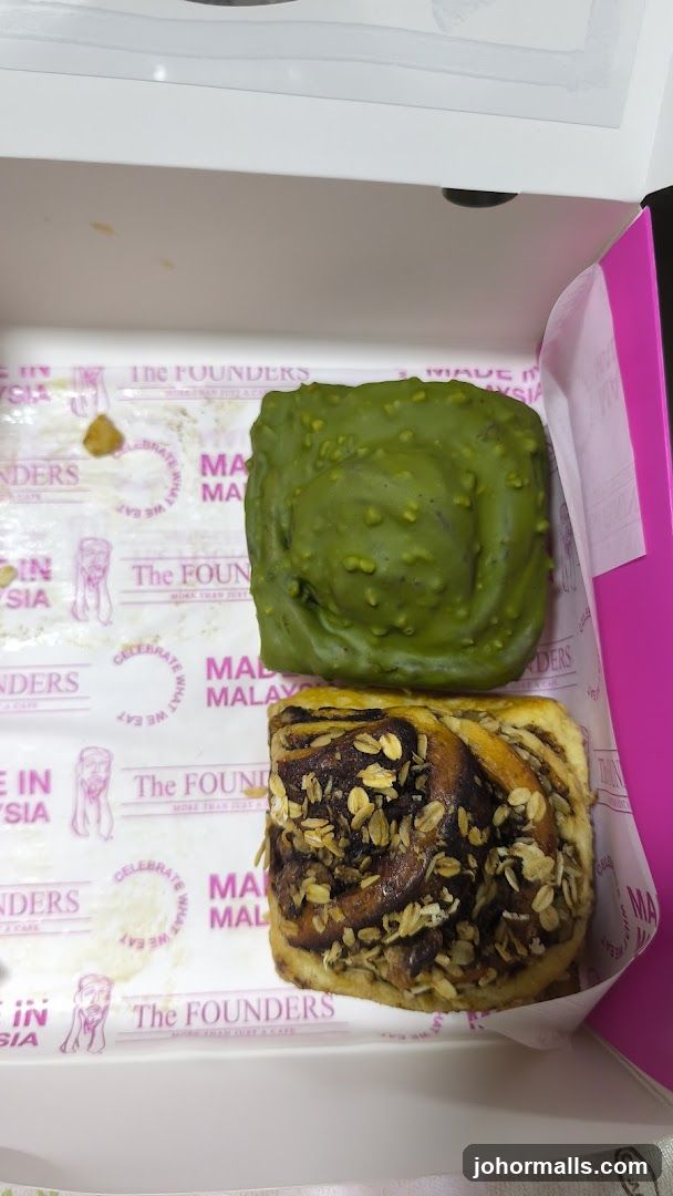 Pastries in a box