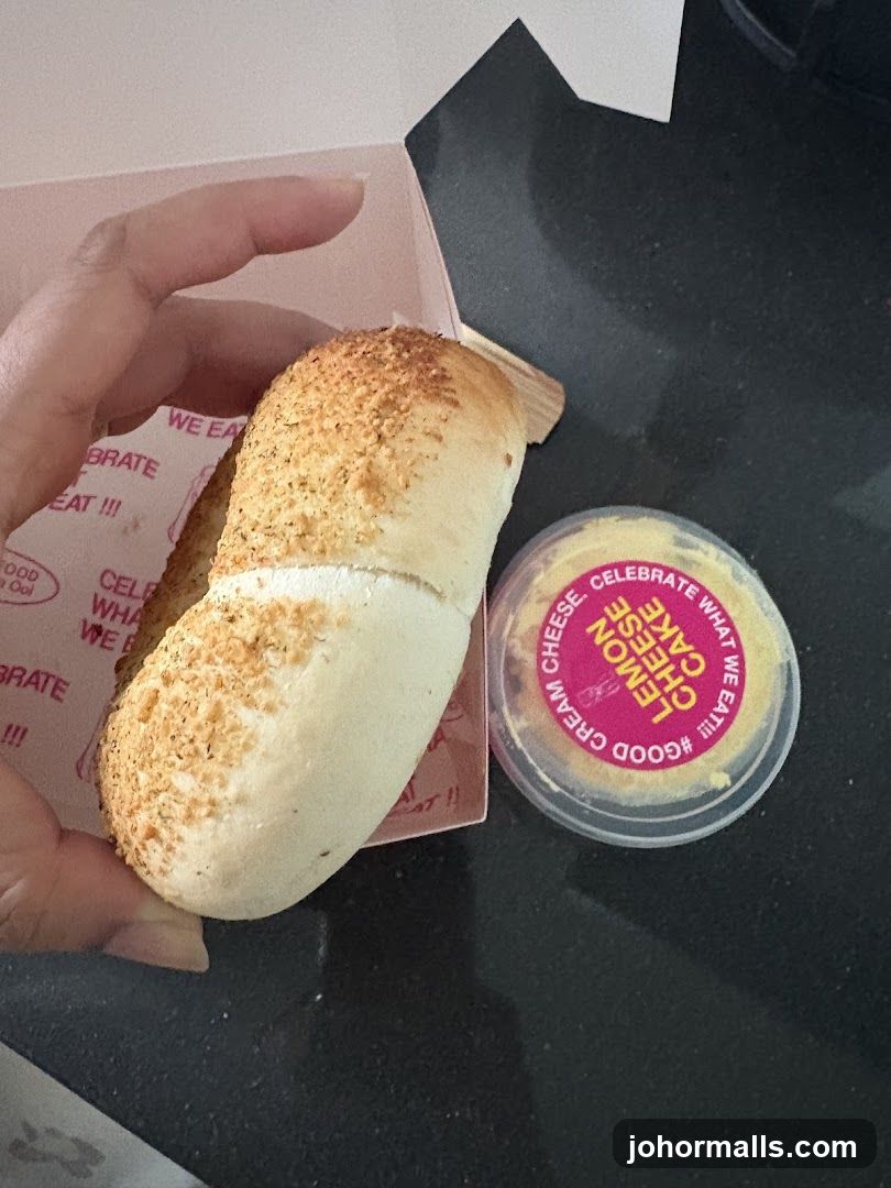 Bread and Lemon Cheesecake