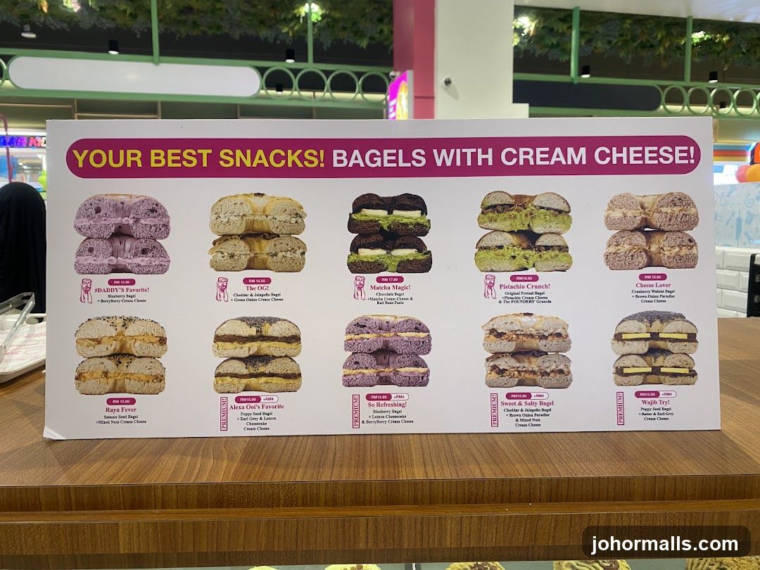 Bagels with Cream Cheese
