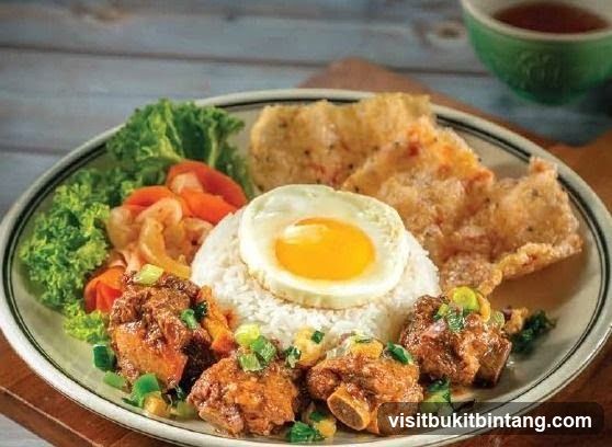 Pork Ribs Rice Plate