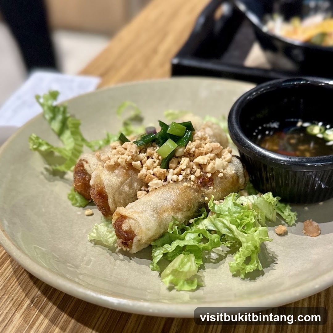 Spring Rolls with Dipping Sauce