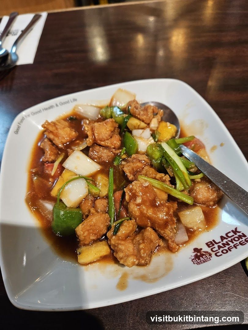 Sweet and Sour Chicken Dish