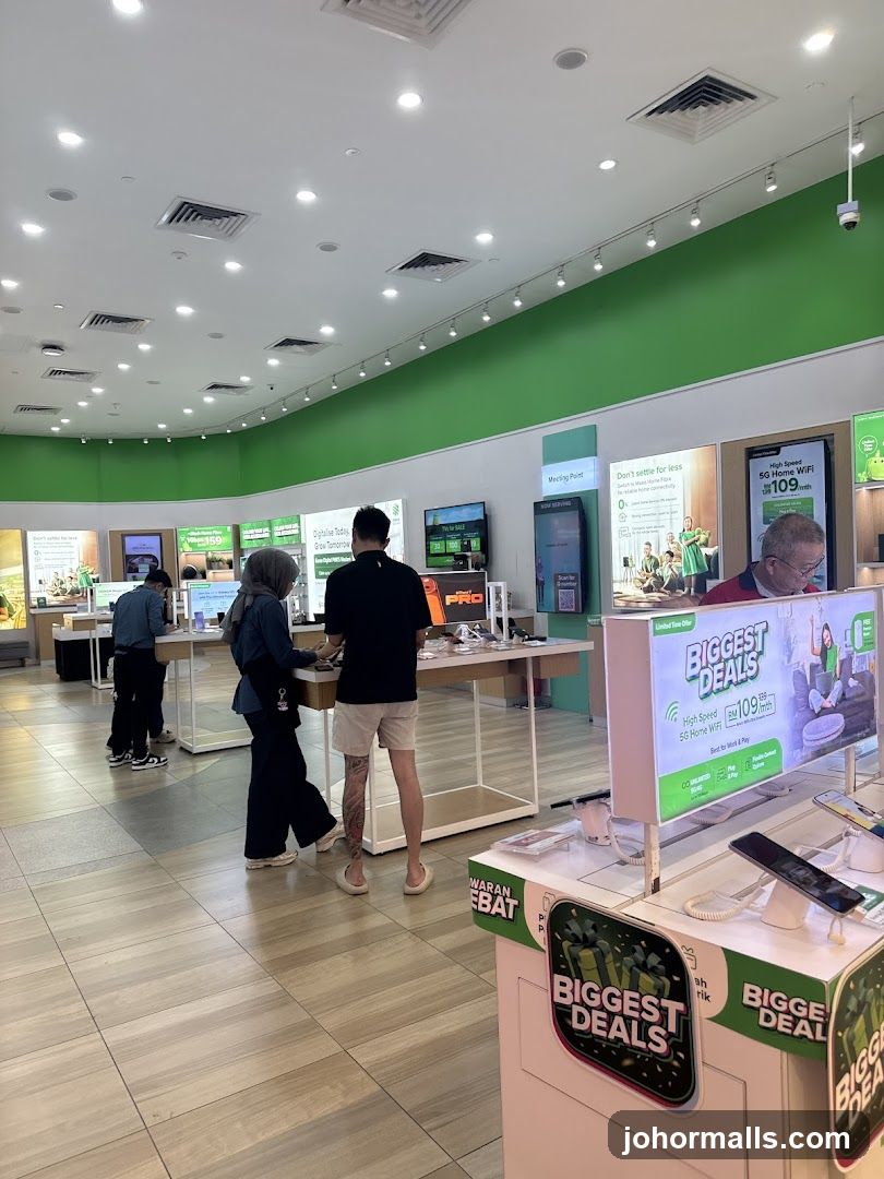 Telecommunications Store Interior