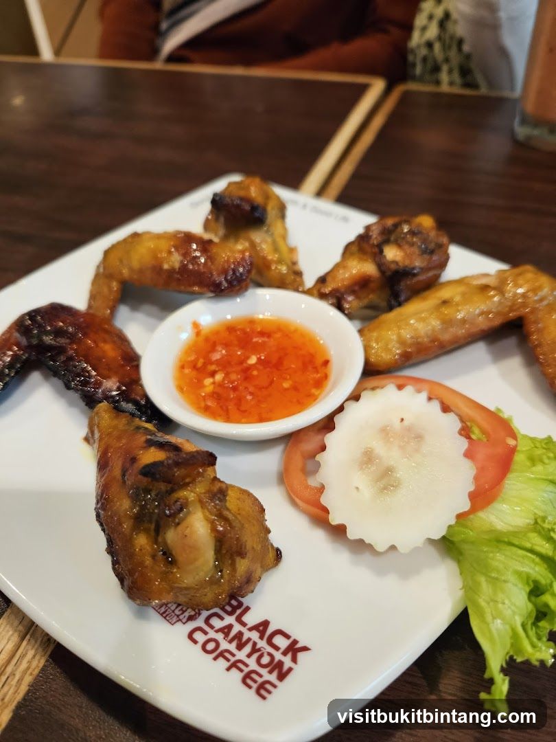 Chicken Wings with Dipping Sauce