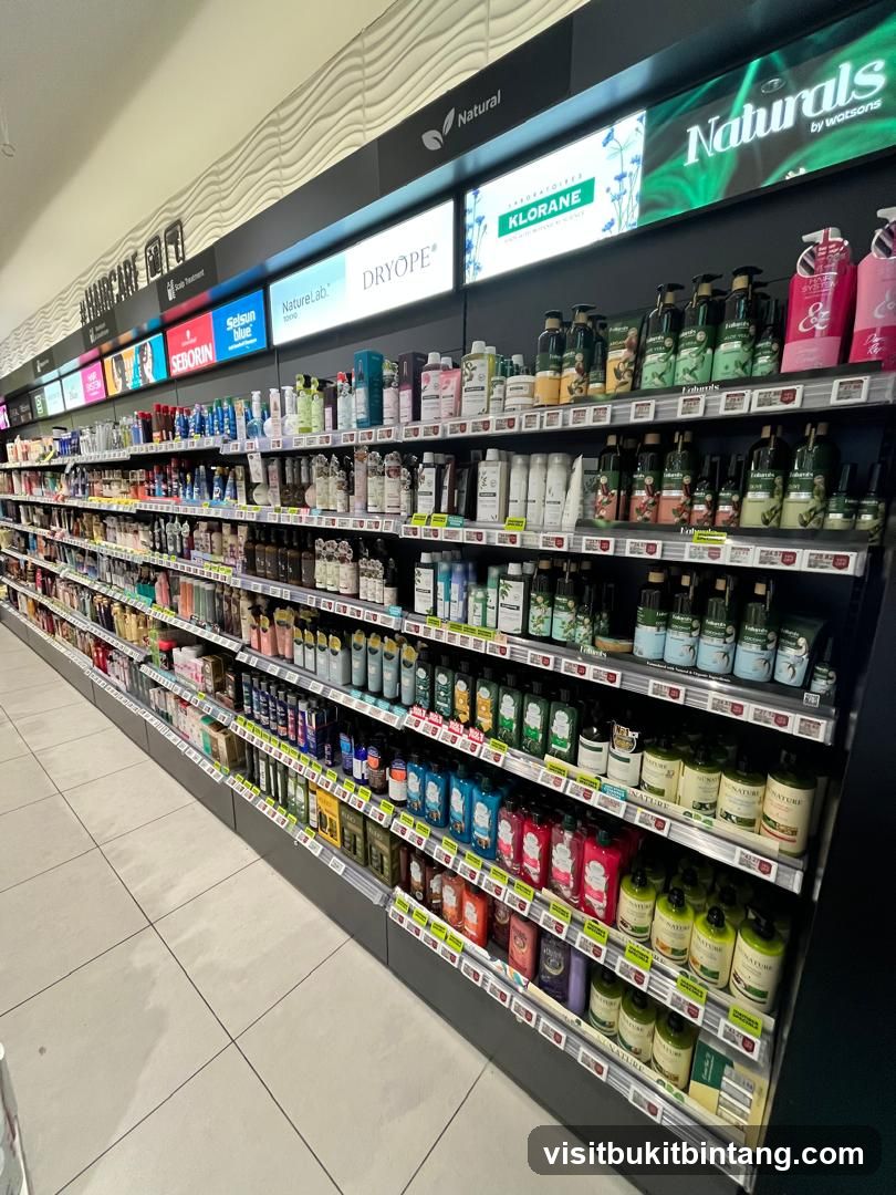 Health and Beauty Aisle