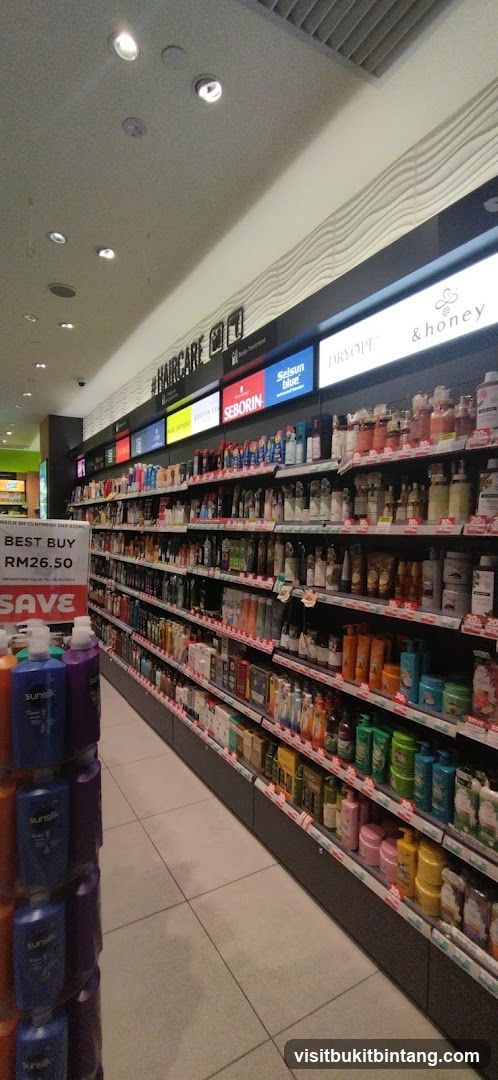 Haircare Products Aisle
