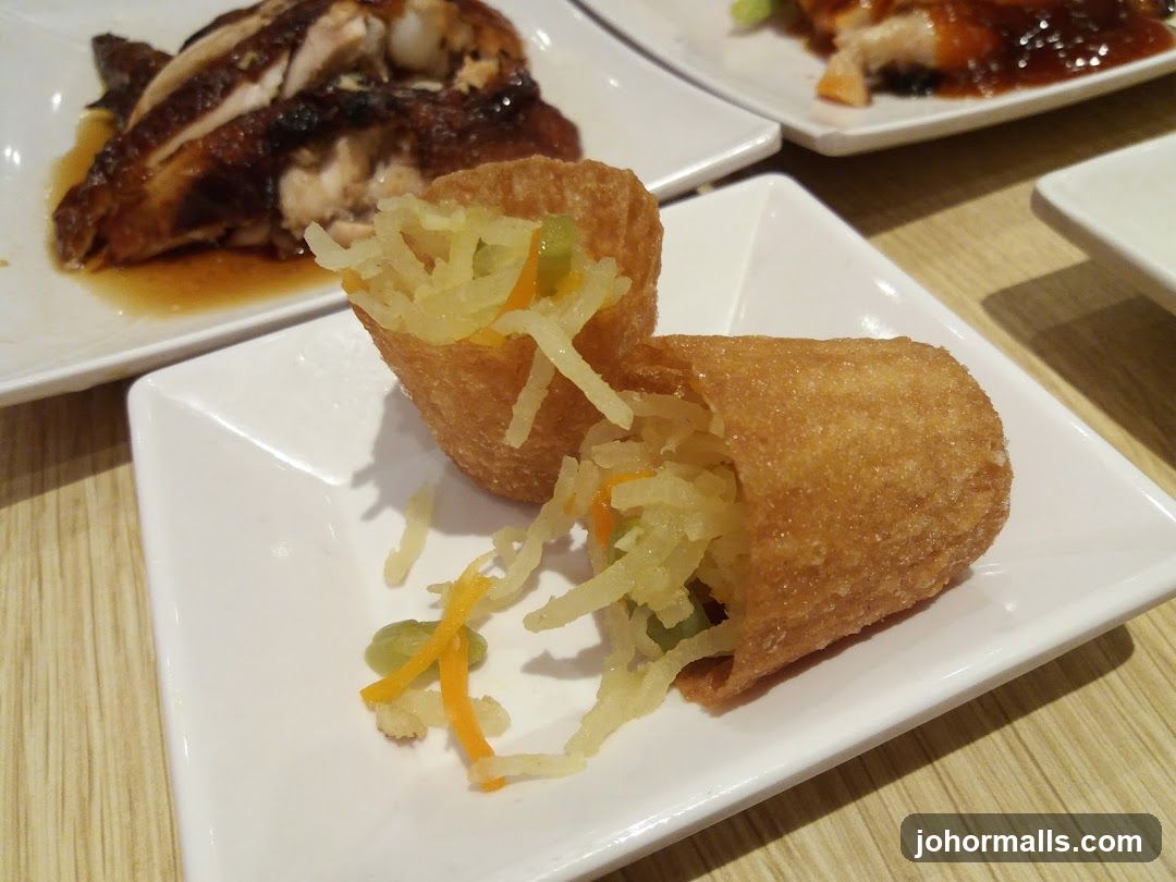 Fried Appetizers with Chicken