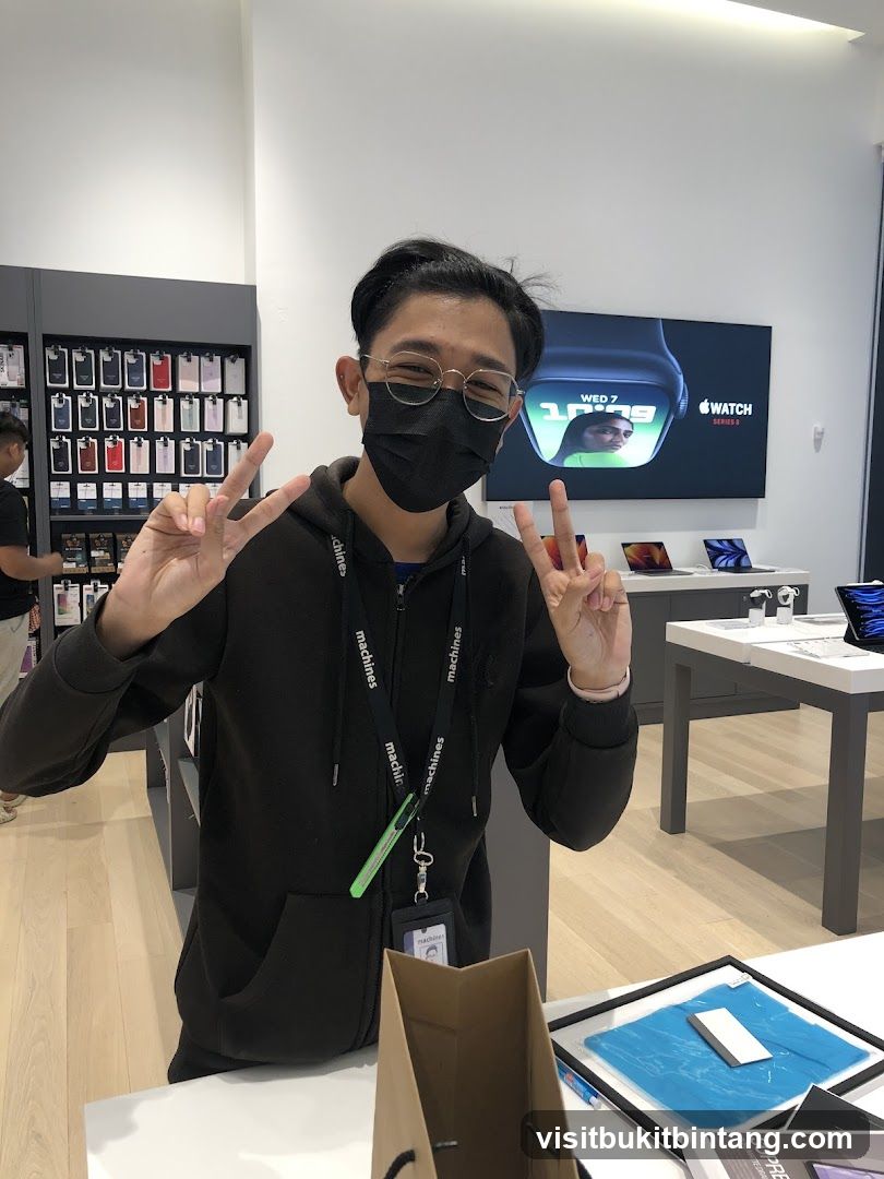 Man in a store