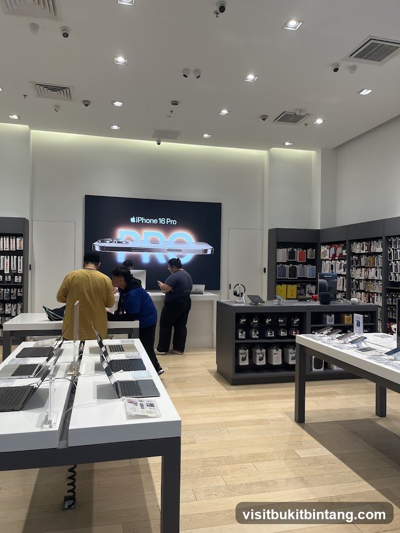 Electronics Store Interior