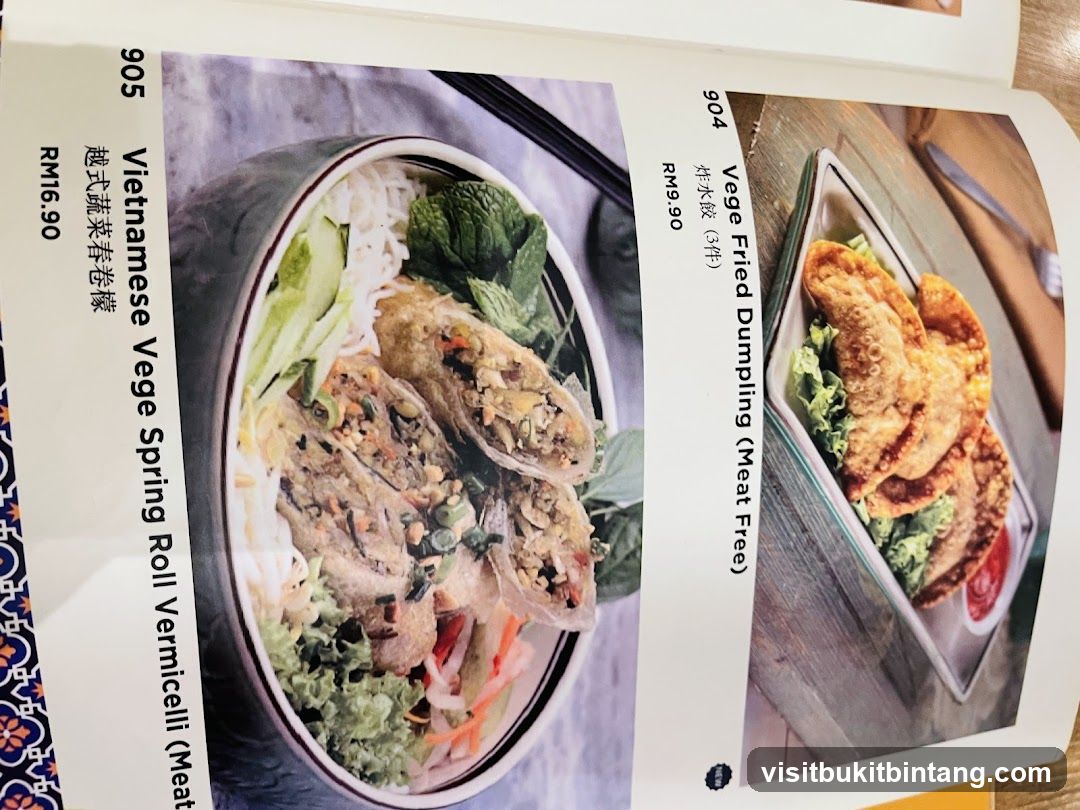 Menu Items