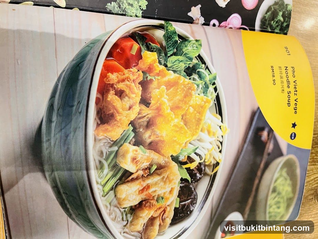 Pho Vietz Vege Noodle Soup