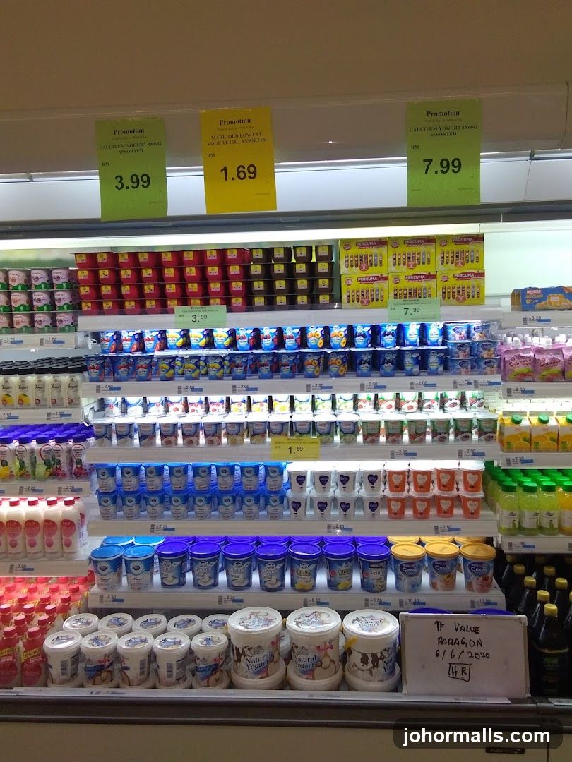 Yogurt Display