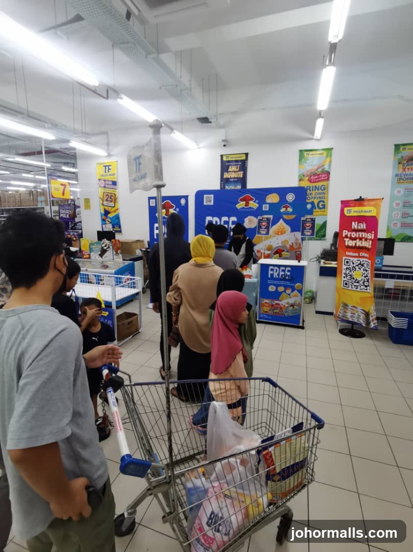 Promotional Display in a Supermarket