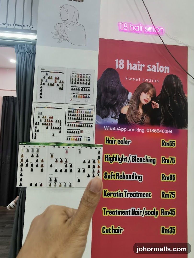 SWEET LADIES 18 HAIR SALON PARAGON JB