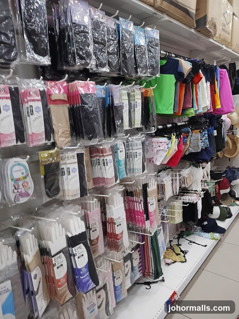 Apparel and Accessories Display