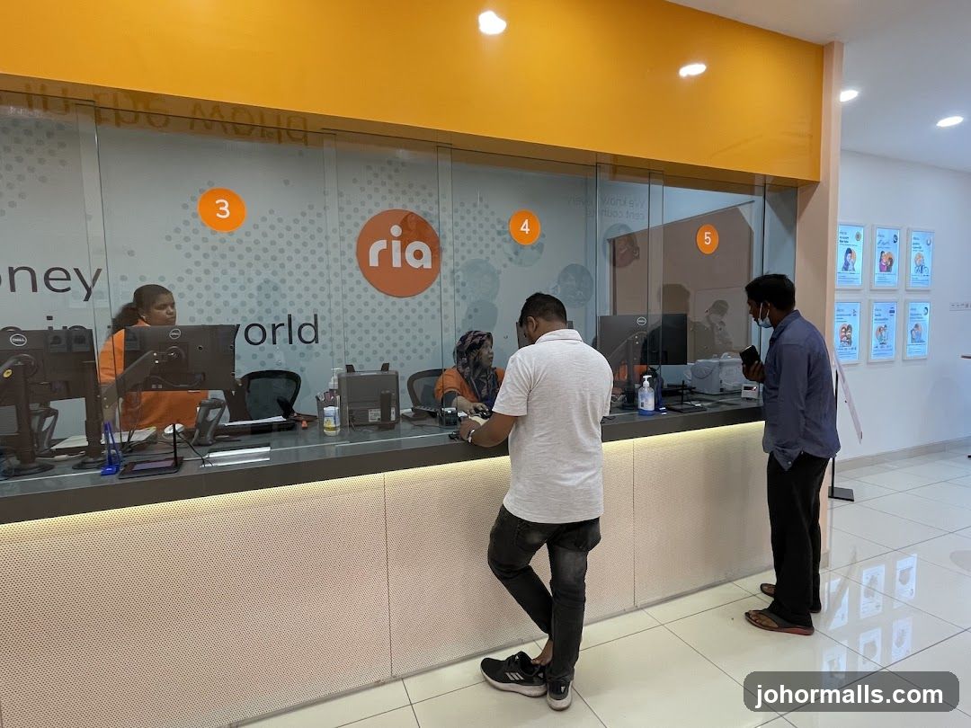 Money Transfer Service Counter