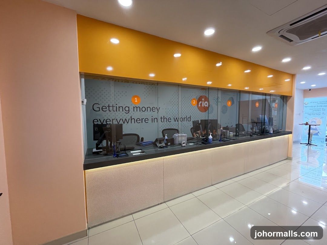 Money Transfer Service Counter