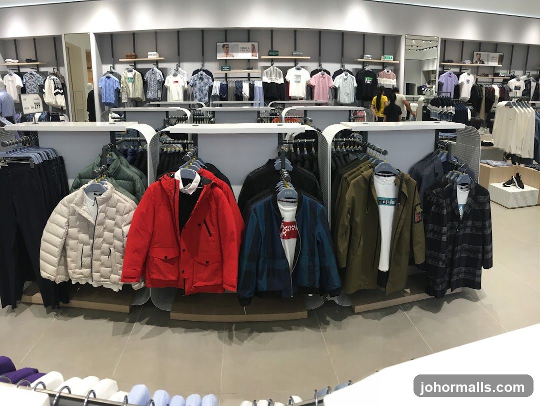 Men's Apparel Display