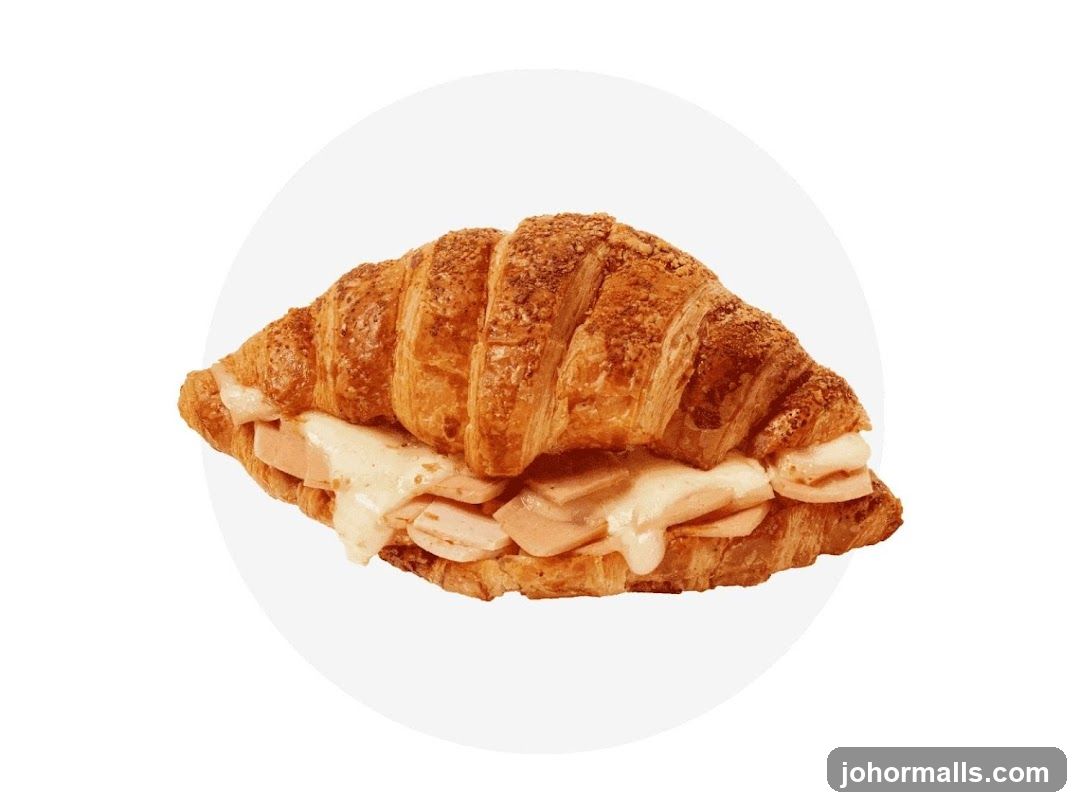 Ham and Cheese Croissant