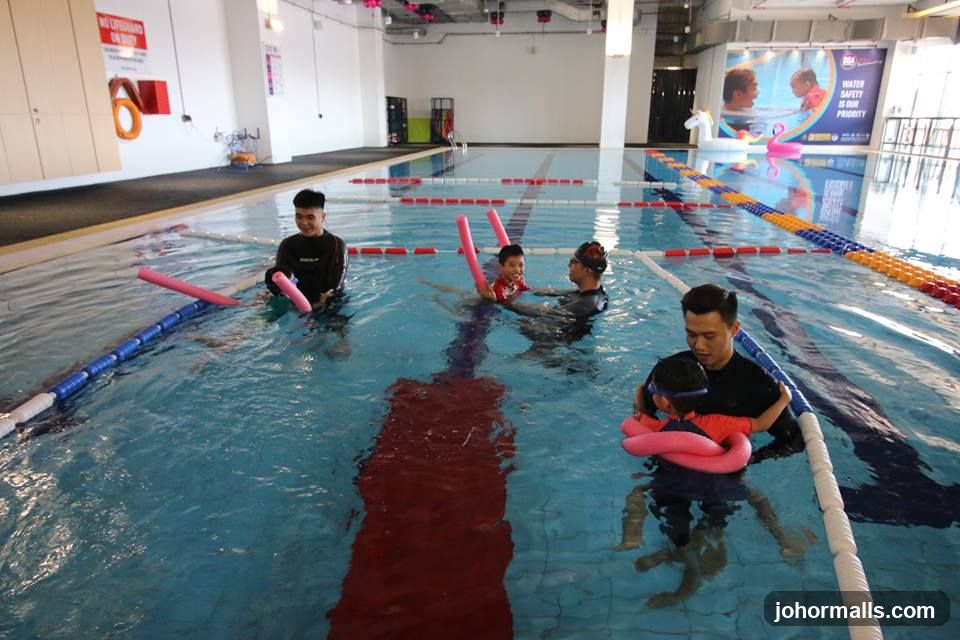 Swimming lesson