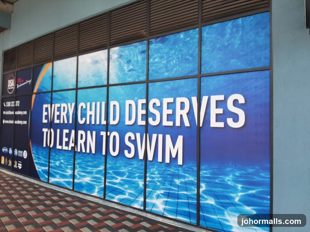 Swimming Academy Advertisement