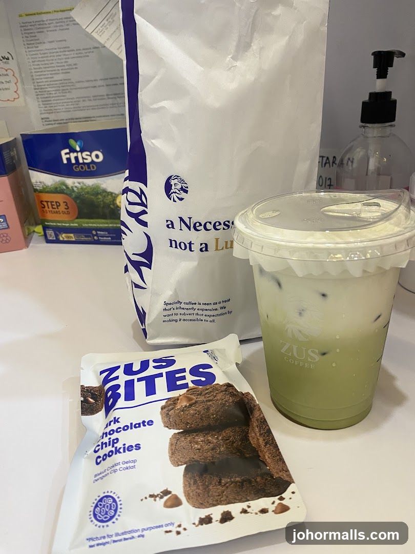 ZUS Coffee and Cookies