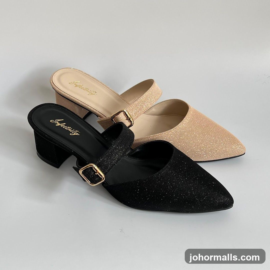 Sparkly Mules