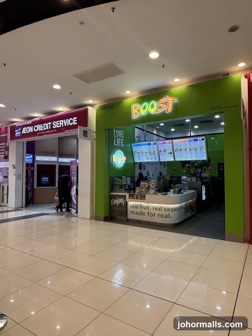 Boost Juice @ Aeon Bandar Dato Onn