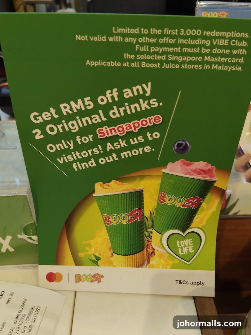 Boost Juice Promotion