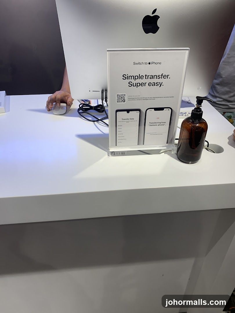 iPhone Transfer Display